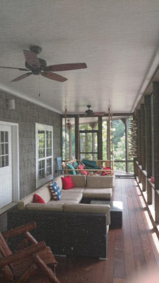 A recent deck builder job in the area