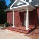 A recent deck contractor job in the area